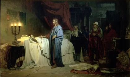 Die Auferweckung der Tochter des Jairus, 1871